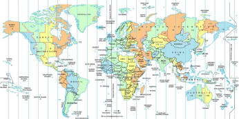 Time Zone Map: Your Compass to Global Timekeeping